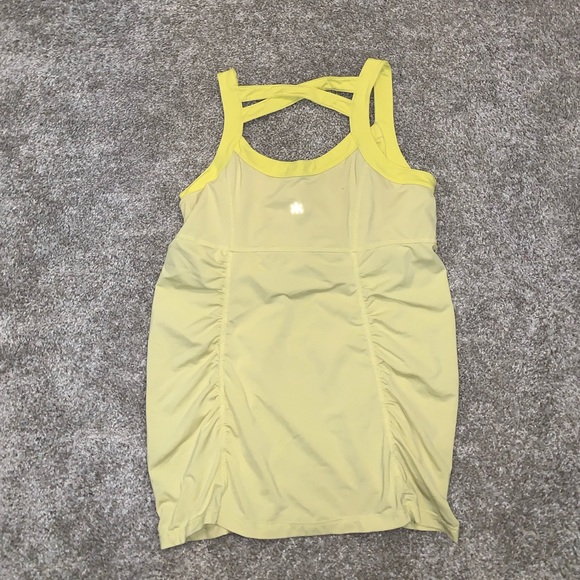 kyodan yellow tank top size M - Picture 6 of 7